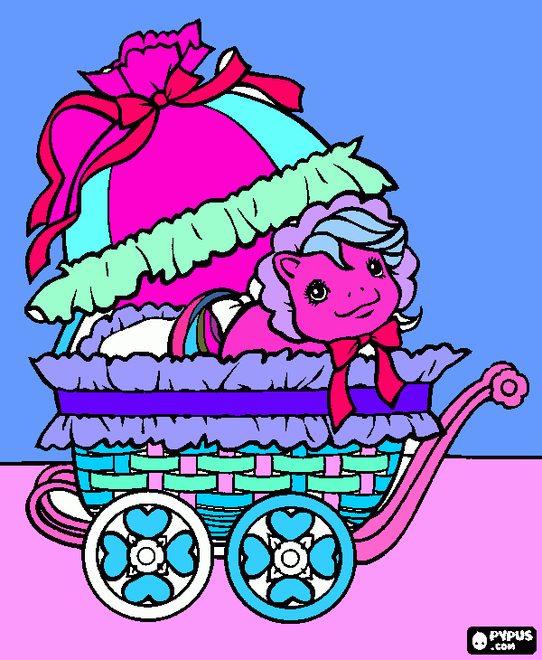 A sexy baby coloring page