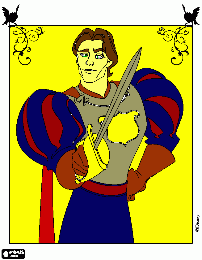 a very stressful prince coloring page
