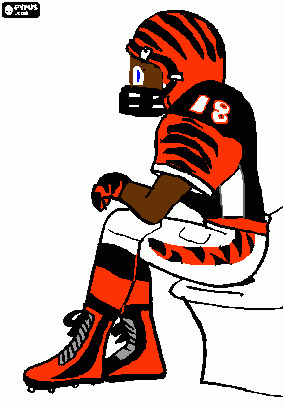 aj green coloring page