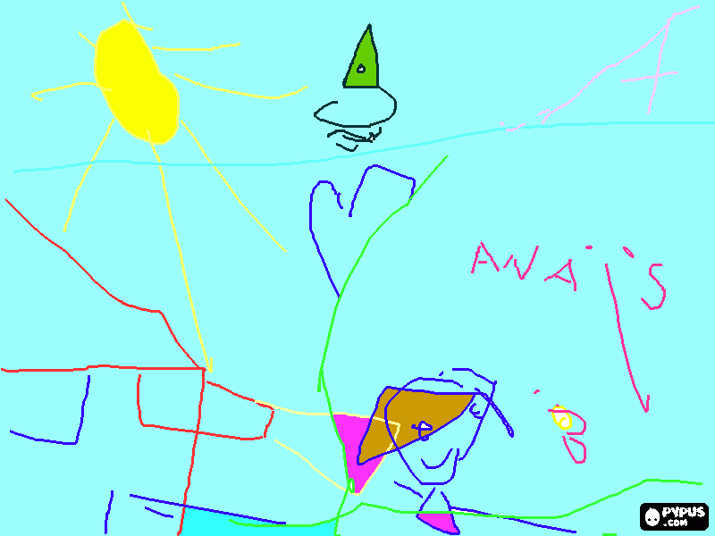 anais coloring page