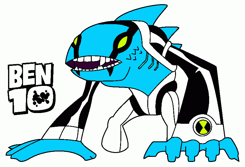 Arctiguana coloring page