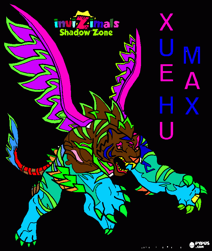 attack coloring page