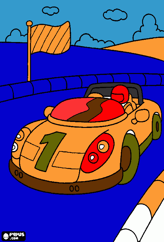 Auto2 coloring page