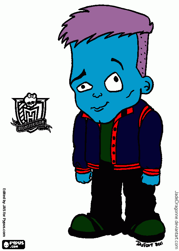 baby Sloe moe coloring page