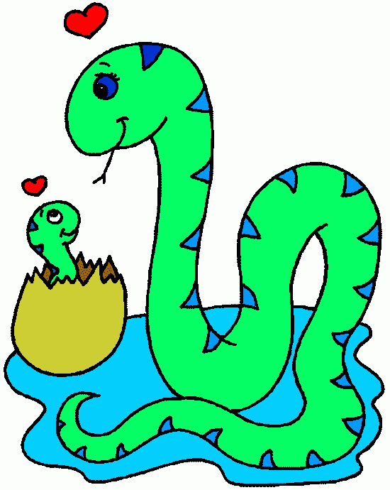 bady snake hatching coloring page