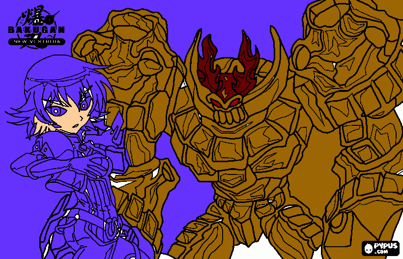 baku coloring page