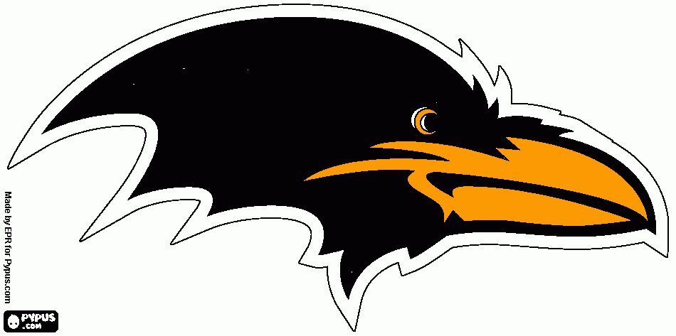 baltimore R coloring page