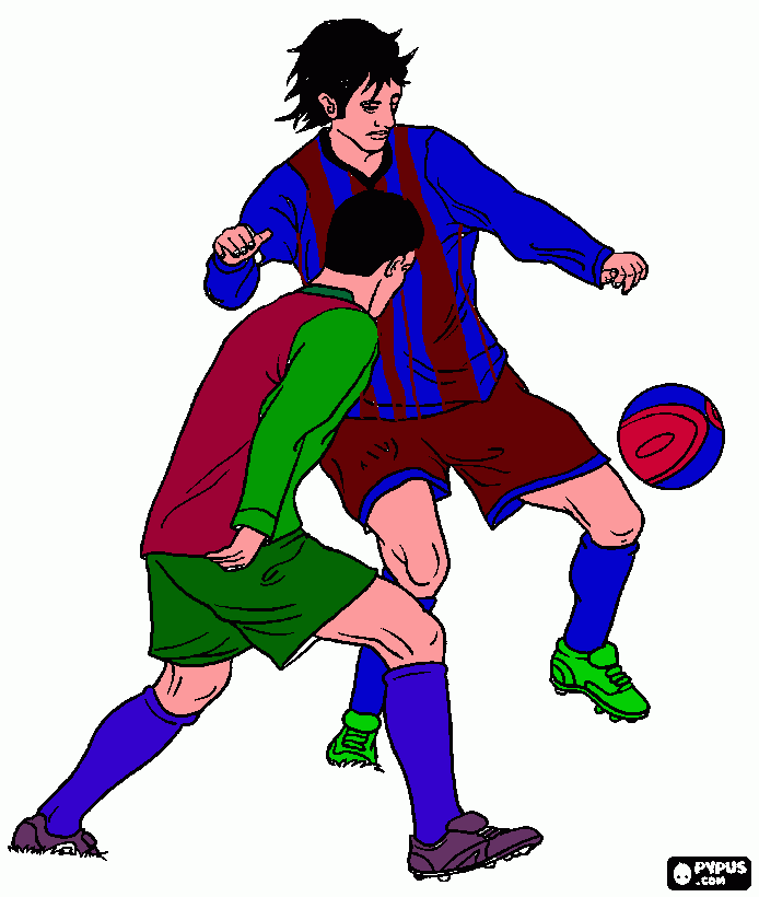 barcelona vs gatafe coloring page