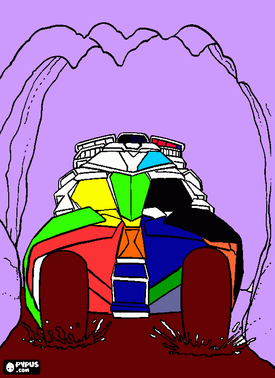 batman supercar coloring page