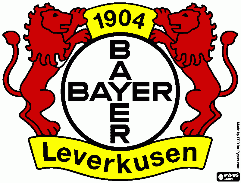bayern leverkusen coloring page
