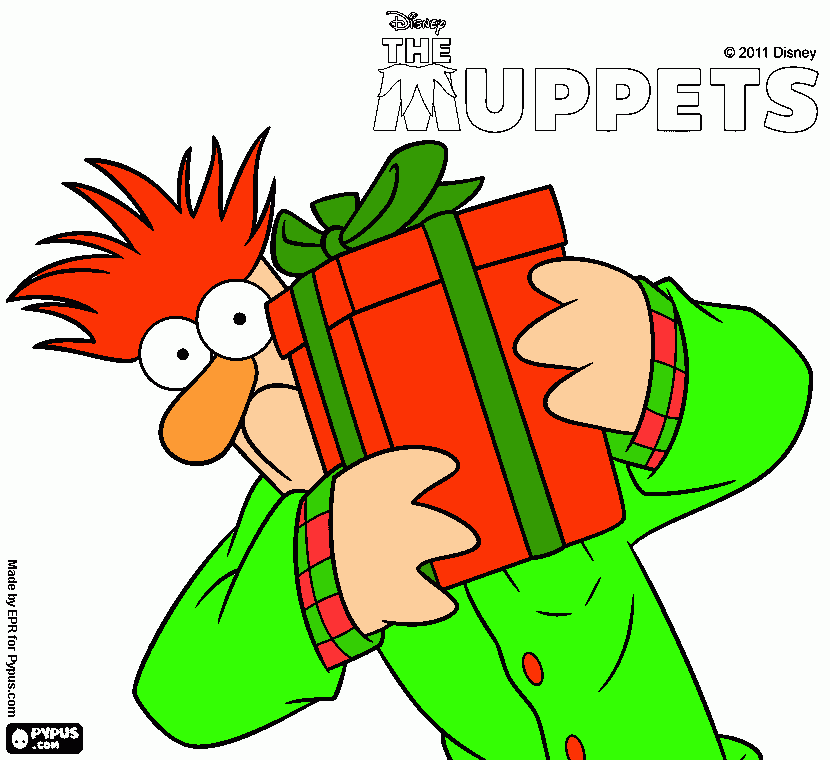 beaker2 coloring page