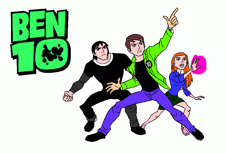 ben 10 alien force coloring page