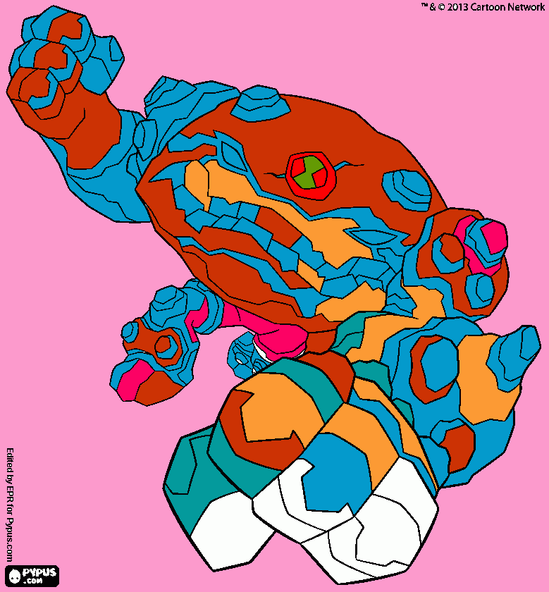 ben 10 omniverse alien grave attack coloring page