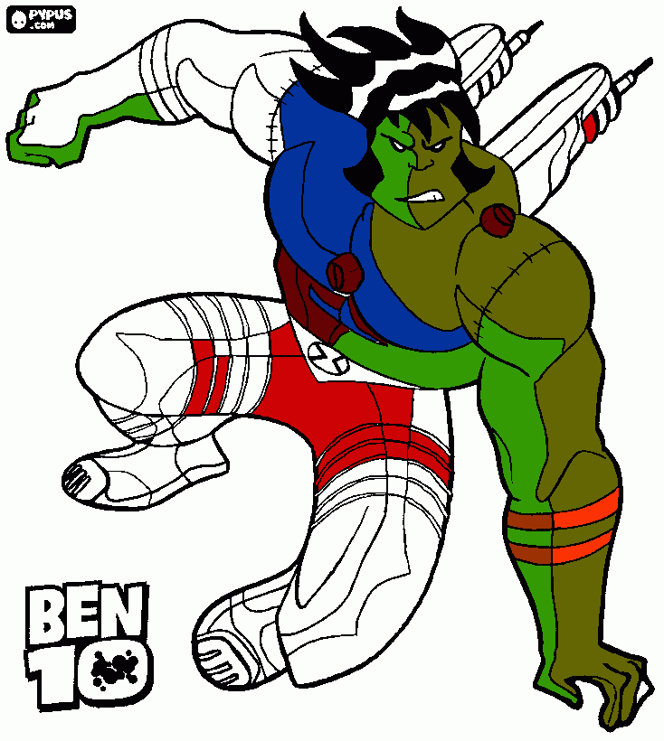 ben victor coloring page