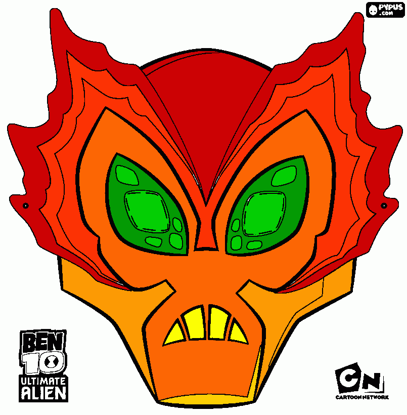 ben10u coloring page