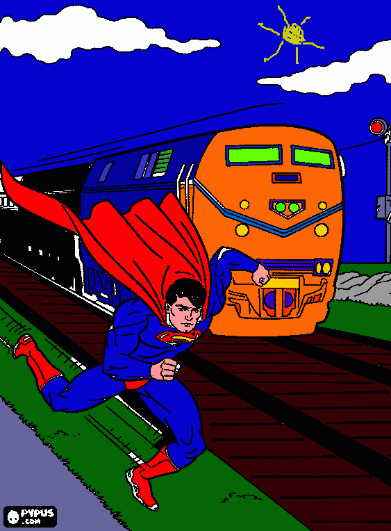 bens superman coloring coloring page