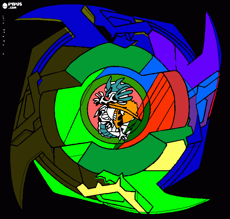 beyblade coloring sheets coloring page