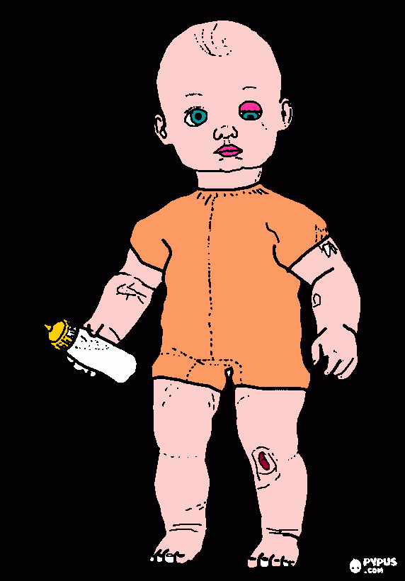 Big Baby from Toy Story 3 coloring page