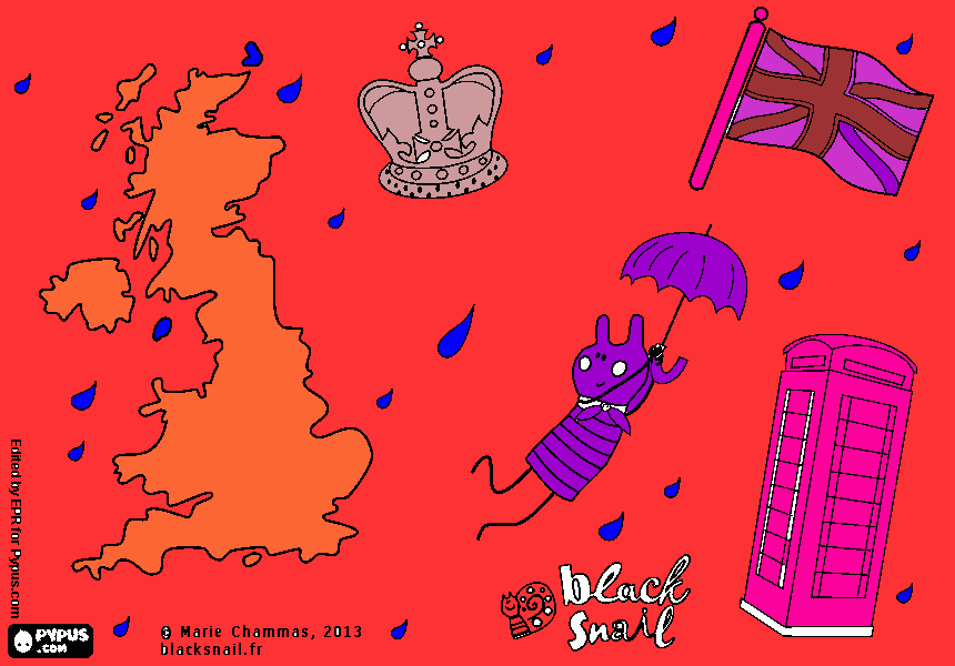 binky uk coloring page