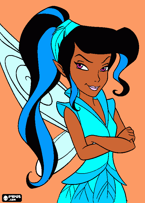 Black faire w/out nappy hair coloring page