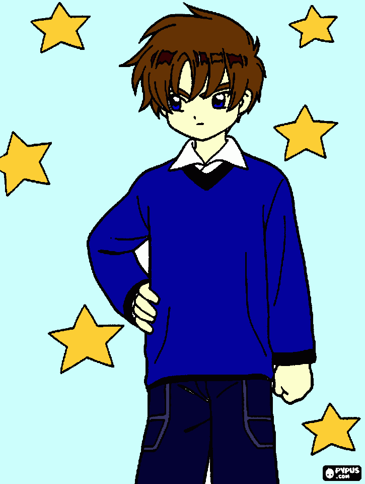 Blair coloring page