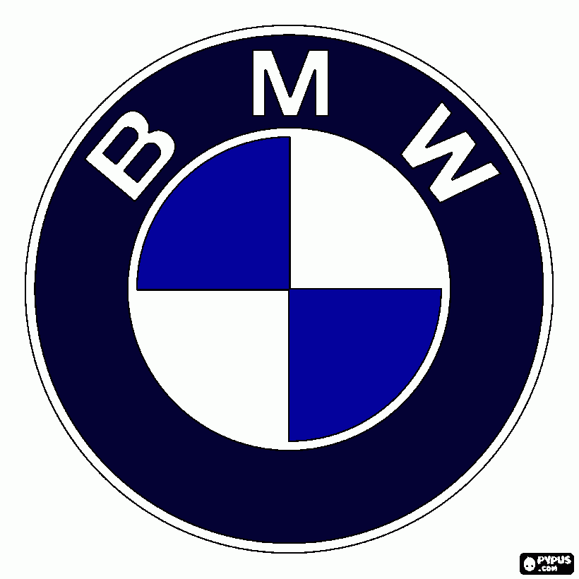 bmw coloring page