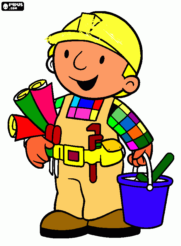 BOB coloring page