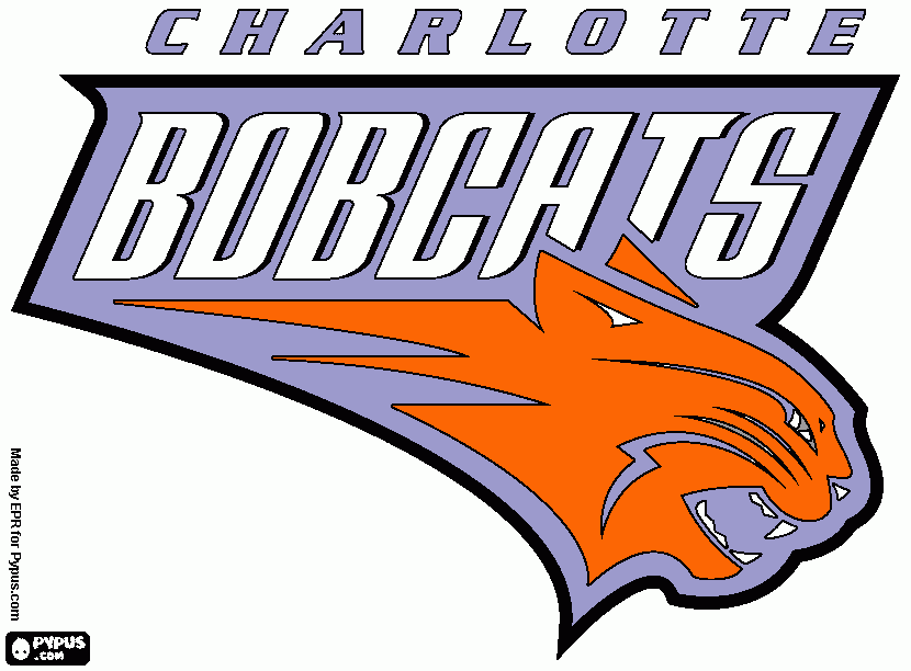 bobcats coloring page