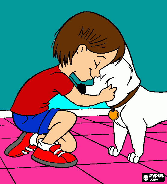 bolt and penny coloring page