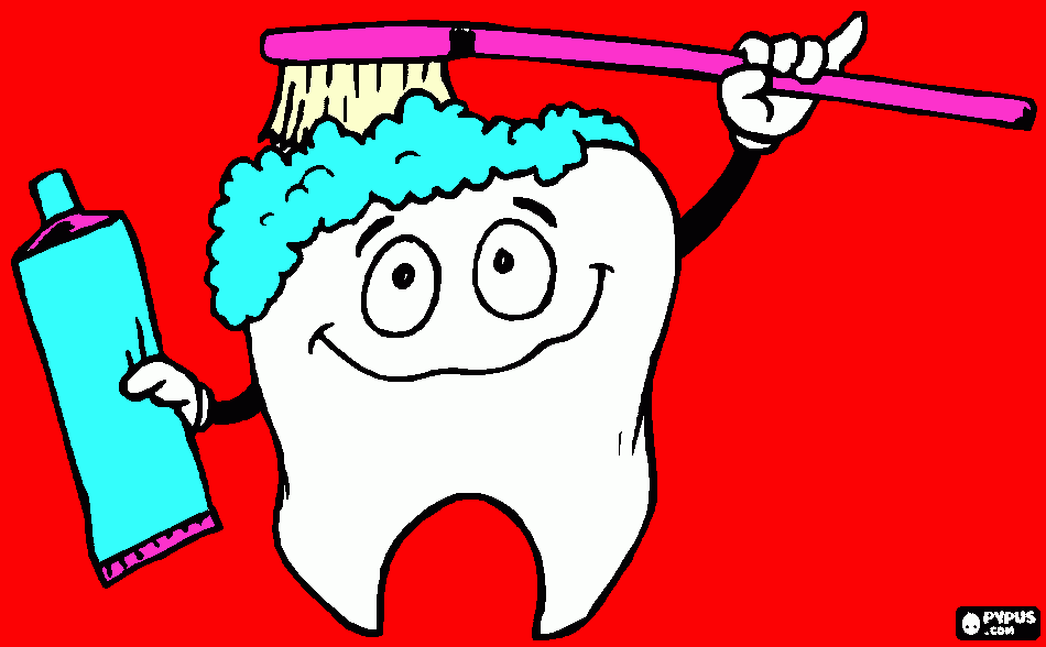 brush brush brush coloring page