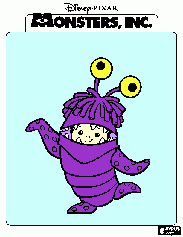 BU coloring page