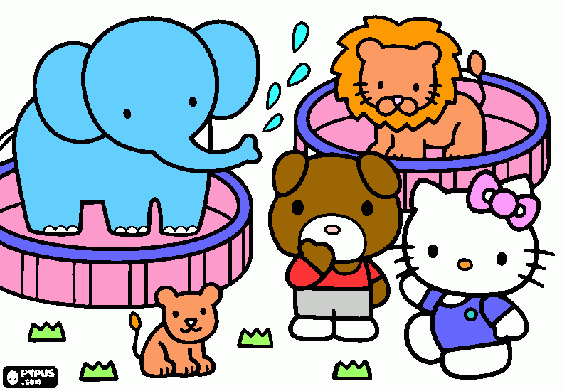 Bubba coloring page