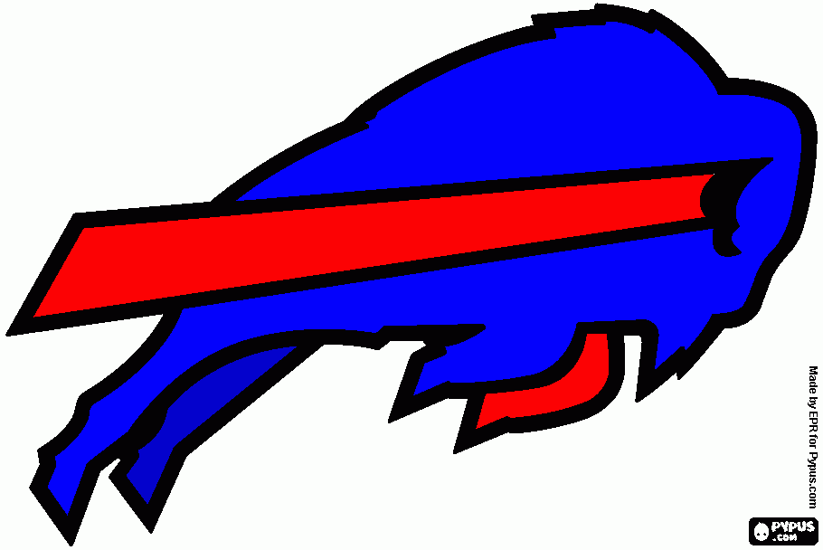 buffalo bills coloring page