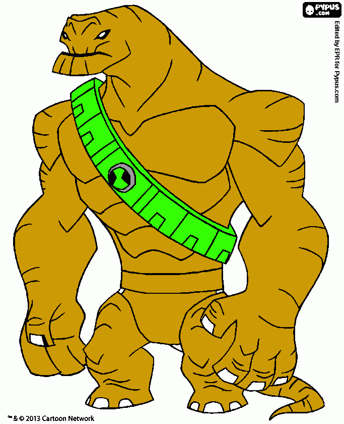 By branning Humanga coloring page