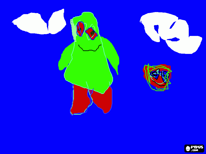 by mylo and calym coloring page