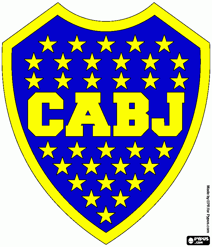 ca boca juniors  coloring page