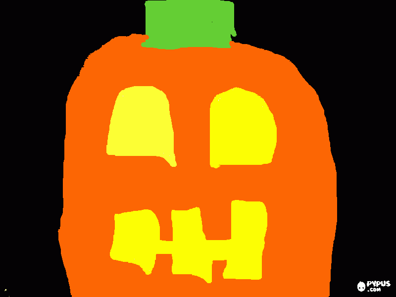 calabaza coloring page