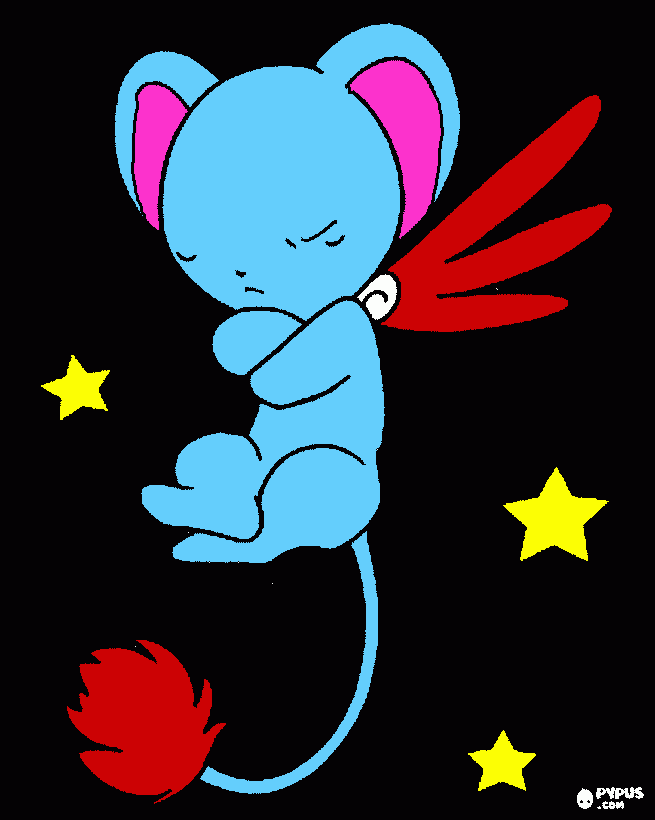chibi coloring page