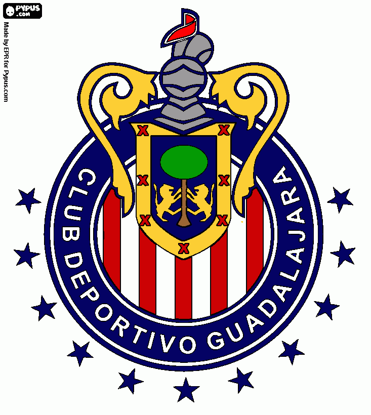 Chivas Gudaajara coloring page