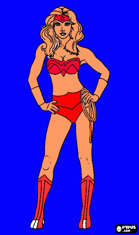 christian's dream girl coloring page