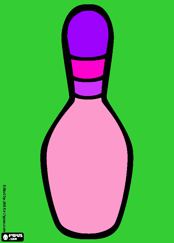 Christmas Bowling Ball coloring page