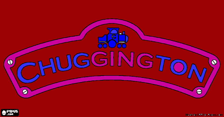 chugga coloring page