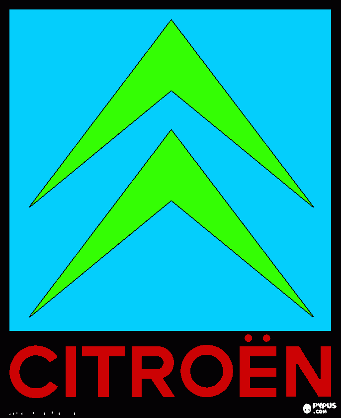 citronen logo coloring page
