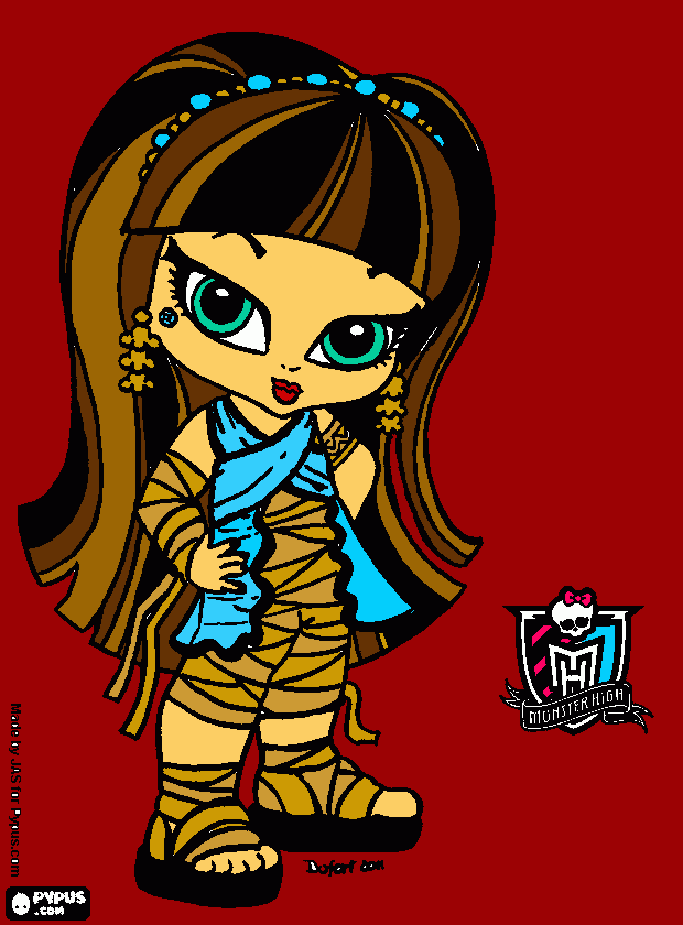 Cleo de Nile coloring page