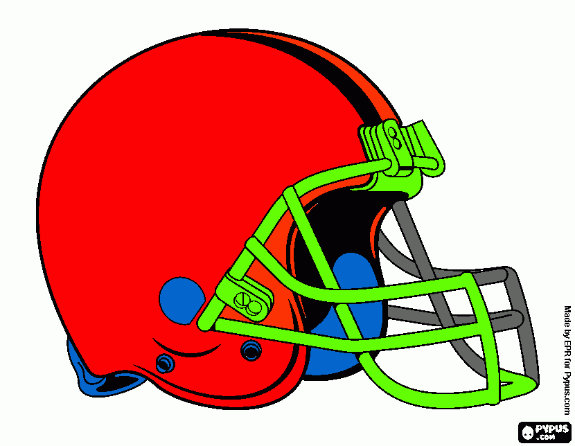 CLEVELAND BROWNS coloring page