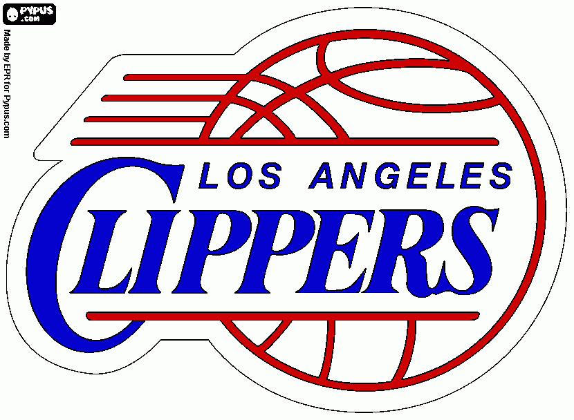 clippers coloring page