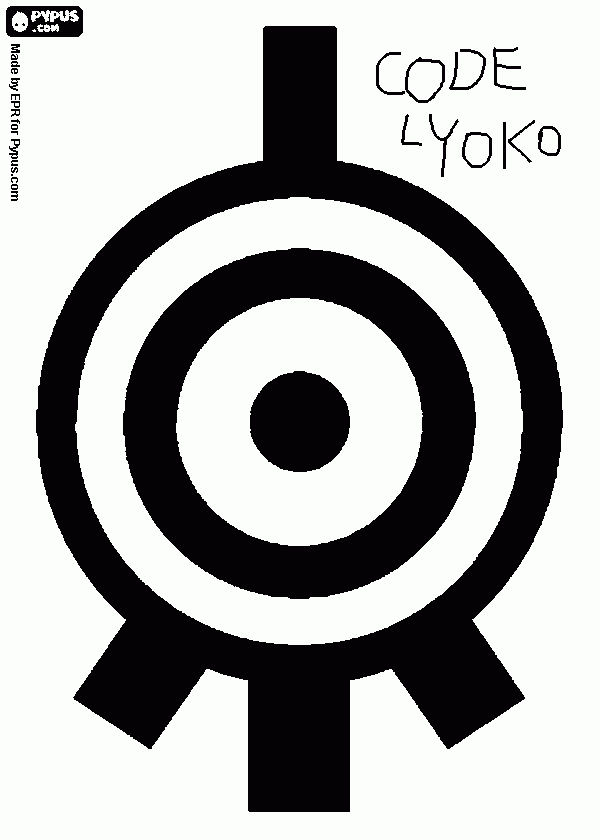 code lyoko the eye of xana coloring page