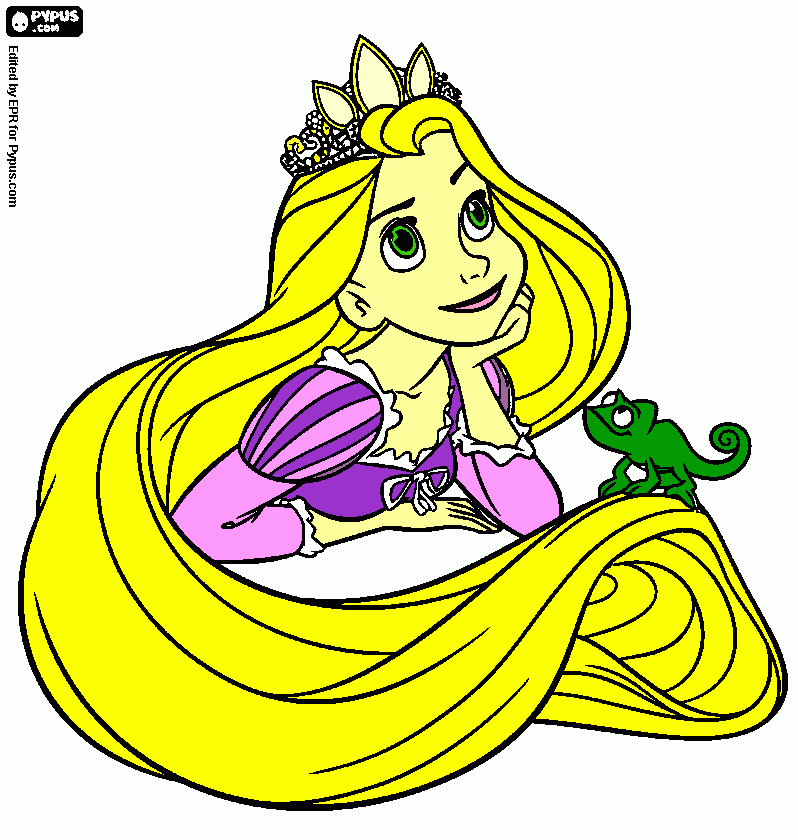 color book coloring page