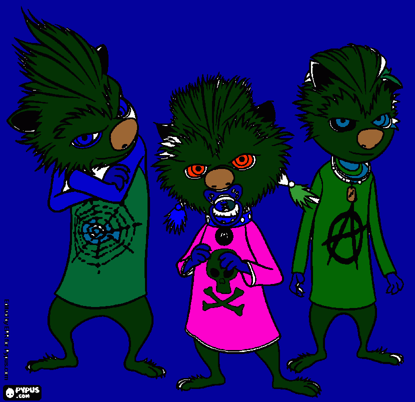 coloring by Eric Marchesini coloring page