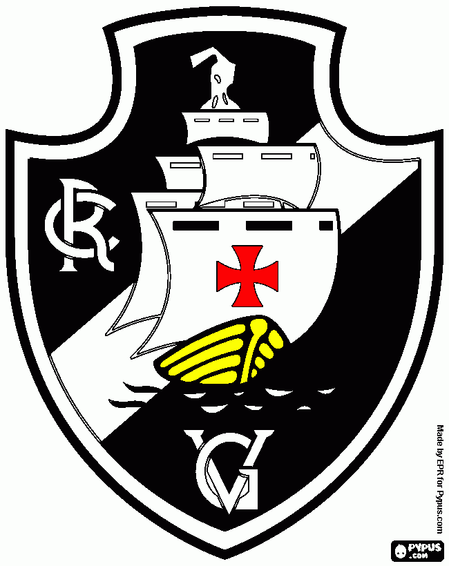 cr vasco da gama coloring page